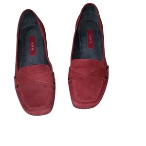 Liz & Co Rachelle Red Flats Size 6.5
